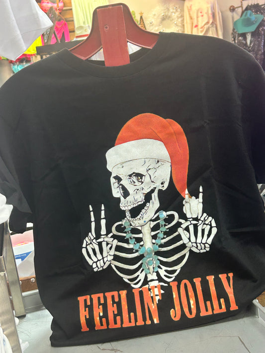 Feelin Jolly Christmas Tee