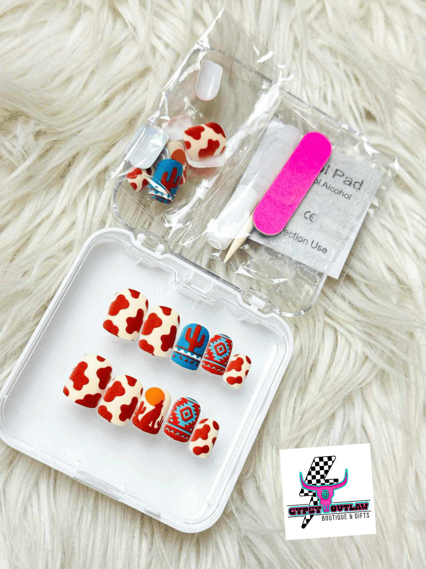 Punchy Press On Nail Sets