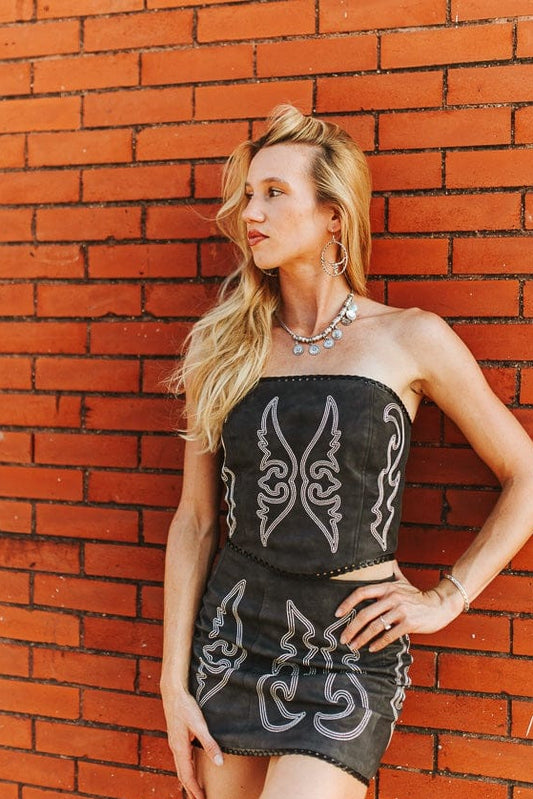 Outlaw Stitch Corset Top