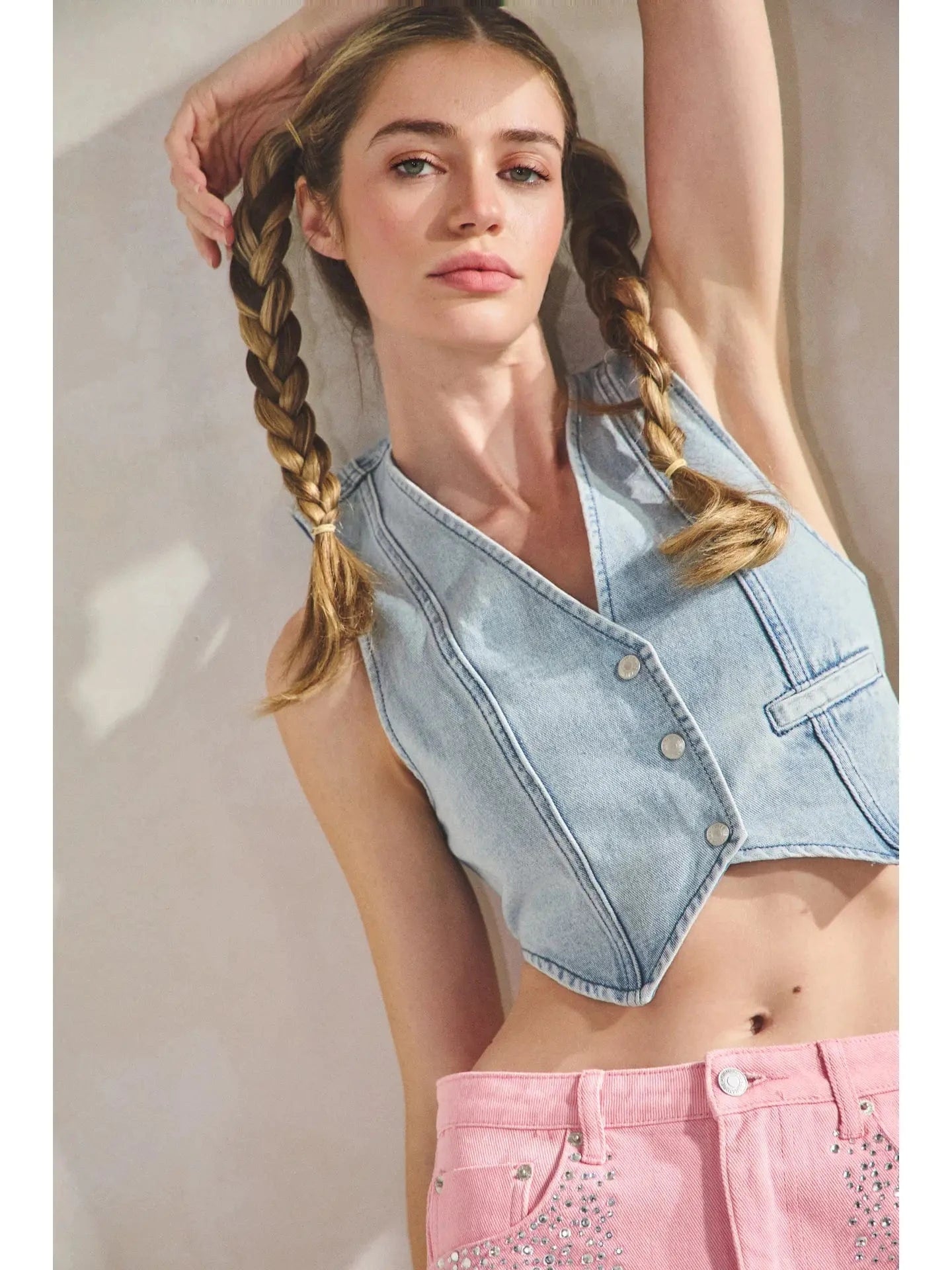Rodeo Vibes Denim Vest