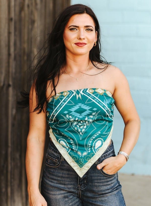 Desert Trails Bandana Top