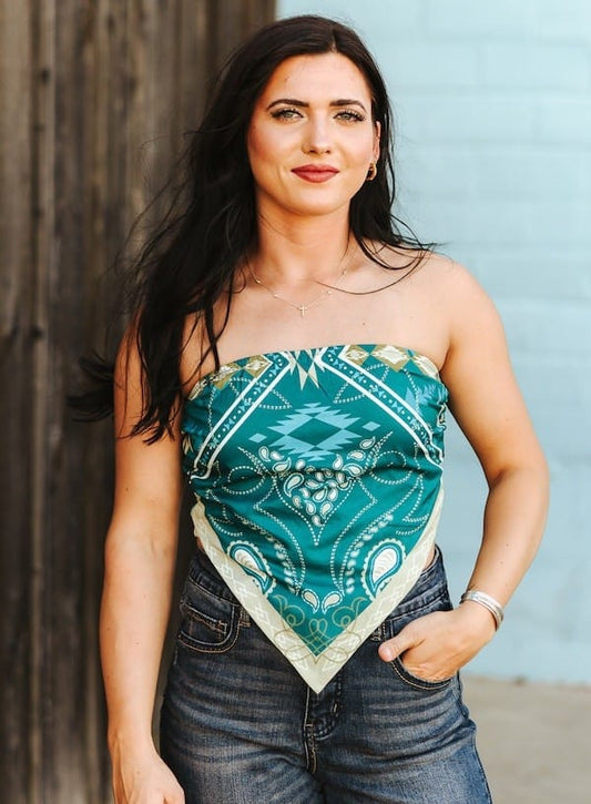 Desert Trails Bandana Top