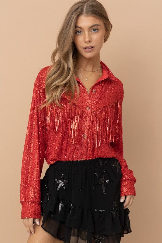Ruby’s Rodeo Button Up
