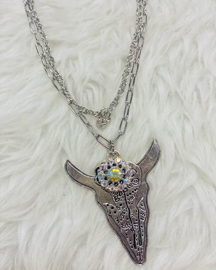 Glam Longhorn Necklace