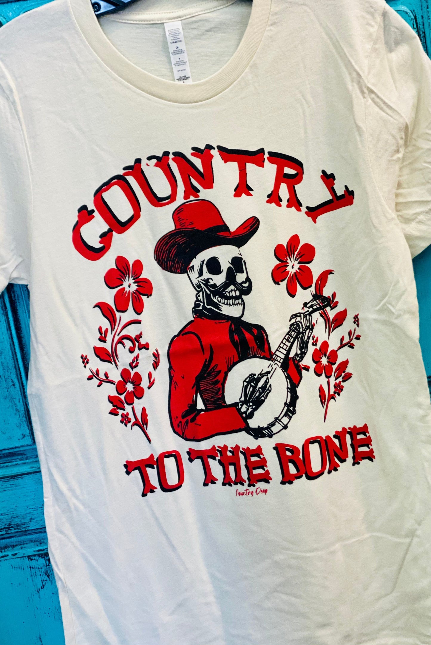 Country To The Bone Graphic Tee